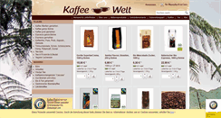 Desktop Screenshot of kaffeewelt-bremen.de